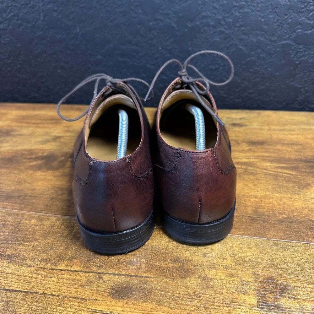 Cole Haan Madison Cap Toe C11975 Brown Leather Oxford Mens 11.5 M